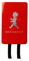 Brandfilt eldvarnarteppi rautt