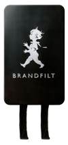 Brandfilt eldvarnarteppi svart