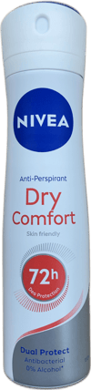 Nivea Dry Comfort svitaeyðandi úðadeodorant 150 ml