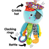 Captain Calamari™ – Clip-On Stroller Toy – Captain Calamari smokkfiskur