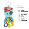 Captain Calamari™ – Clip-On Stroller Toy – Captain Calamari smokkfiskur