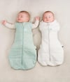 ERGOPOUCH Cocoon swaddle svefnpoki sage 6-12 m
