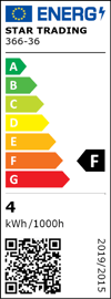 E27 3 step dimming55/190/350lm