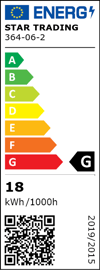 Illumination LED Opal S14s 3000K 1280lm