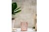 Hobstar Glas | Coral Pink