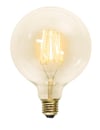 Decoration LED Clear G125 E27 2100K 320lm Dimmer comp.