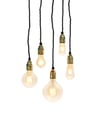 Decoration LED Clear G125 E27 2100K 320lm Dimmer comp.