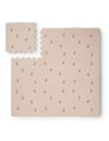 Alva Foam púslmotta square Bees and bears