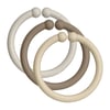 BIBS Loops Sand/Dark Oak/vanilla 12 stk