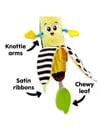 Bea the banan – banani, hringla og skrjáf