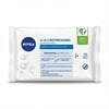 Nivea 3-í-1 frískandi hreinsiklútar fyrir venjulega og blandaða húð, 25 stk