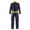 Fristads samfestingur navy/HiViz gulur, eldtefjandi