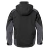 Fristads Softshell jakki fóðraður svartur/grár