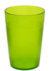 Grænt plastglas 25 cl.