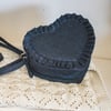 Juliet shoulder bag – Heart blue