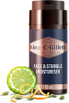 King C Gillette andlits og skeggbrodda rakakrem 100 ml