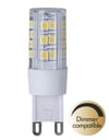 LED Clear G9 2700K 360lm Dimmer comp.