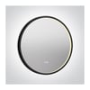 Mirror LED 20W Round Black
