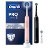 Oral B Pro3 Rafmagnstannbursti 2 í pakka
