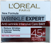 L'Oréal Paris Wrinkle Expert hrukkuminnkandi öflug dagumhirða 45+ með retínó-peptíðum 50 ml
