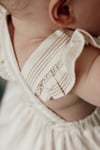 That’s mine Chana ermalaus kjóll Light Taupe