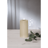 Pillar kerti 12,5cm beige