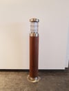 One Light TEAK + RYÐFRÍTT STÁL 316 65cm 15W E27 IP44