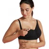Nursing bra with Carri-gel Black check