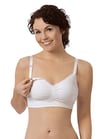 Carriwell Organic Nursing Bra White