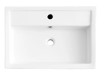 Sanistål Slimline baðvaskur