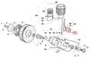 Stangarlega  A26R038 Sliding Bearing