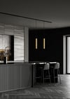 Tube flex pendant S35 gyllt