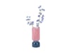 Vasi Faded pink w. dark blue