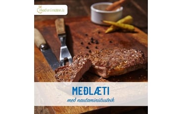 Meðlæti með Nautamínútusteik