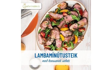 Lambamínútusteik með hressandi salati