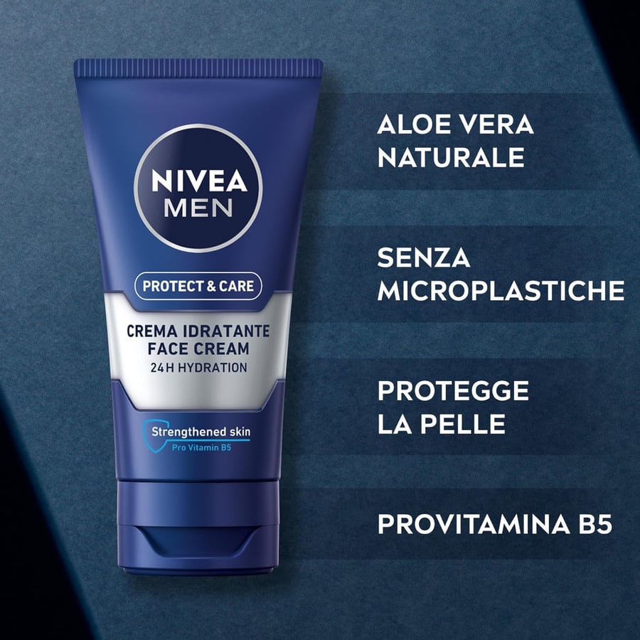 Nivea Men Protect & Care Andlitskrem, 75 ml