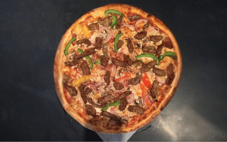 23: Lambakjötspizza