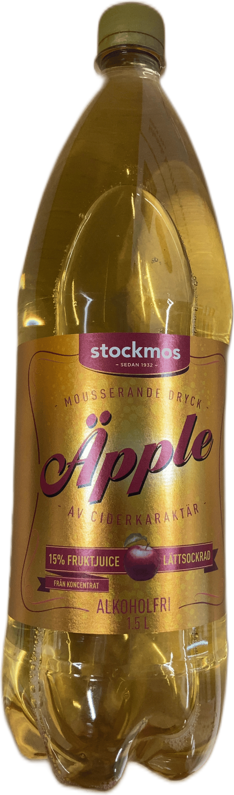 Stockmos freyðandi epladrykkur epli 1500 ml