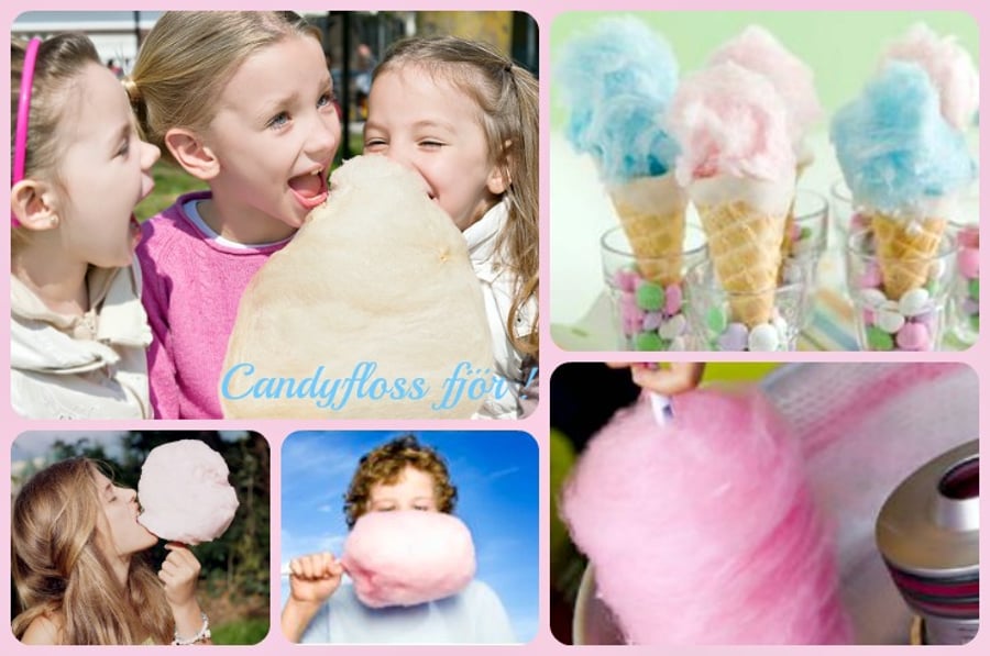 Candy Floss vél - Sólarhringsleiga 