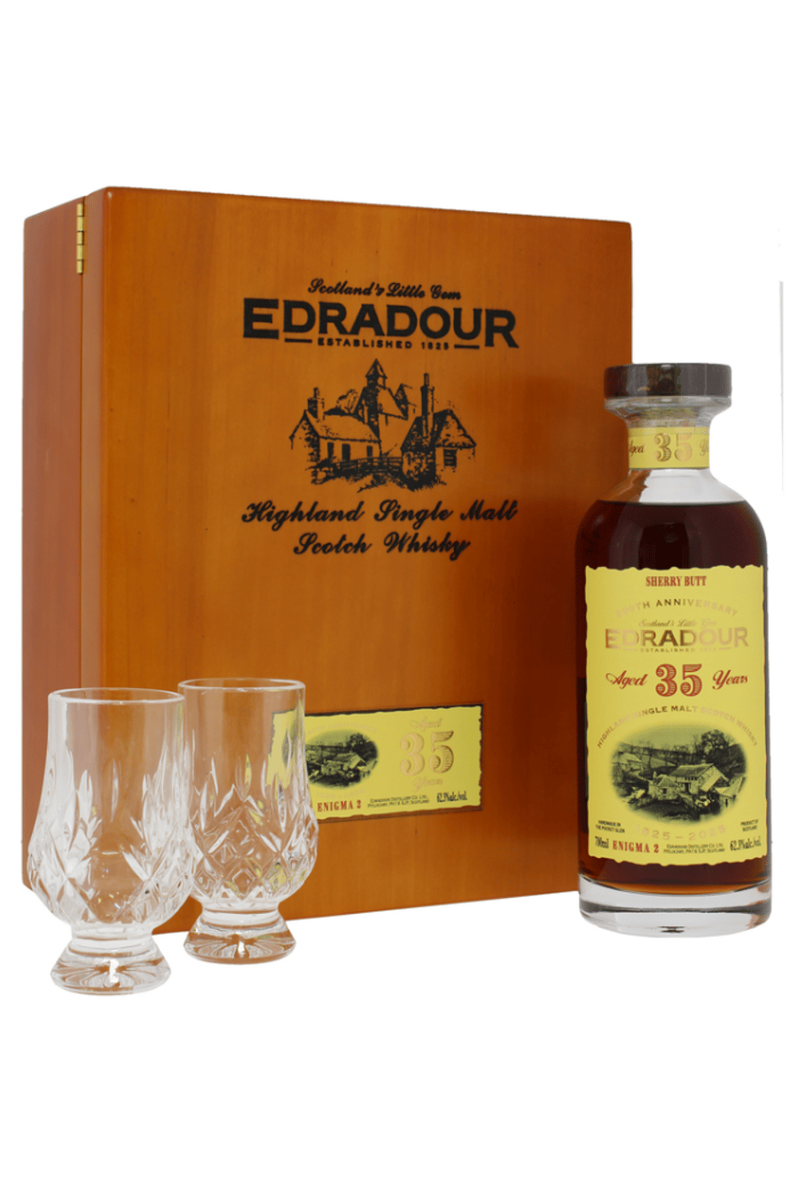 Edradour 35 ára – 1989 Enigma No. 2 62,3%
