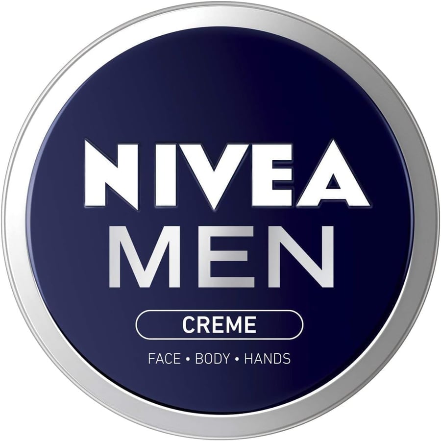 Nivea Men - Rakakrem - Andlits-, hand- og líkamskrem  með aloe vera og E-vítamíni  Nærir og gefur raka  Fyrir Allar húðgerðir  150 ml