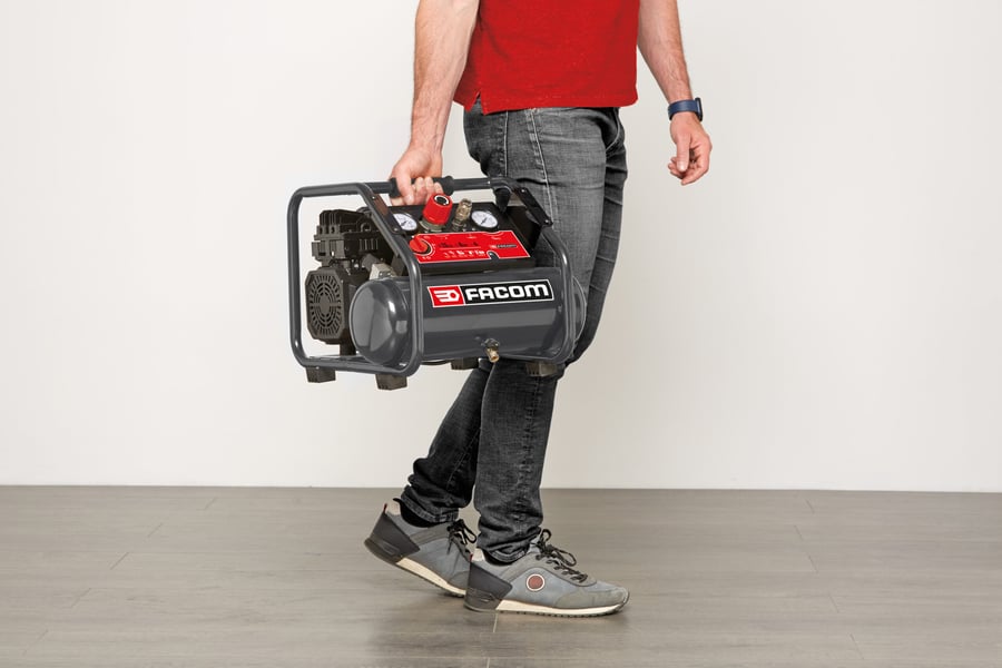 Facom handhæg loftpressa 1,5 HP 6L kútur