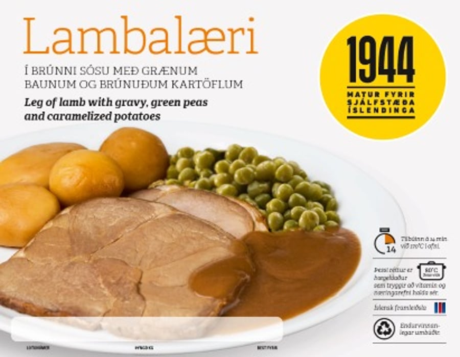 1944 Lambalæri í brúnni sósu 573 g