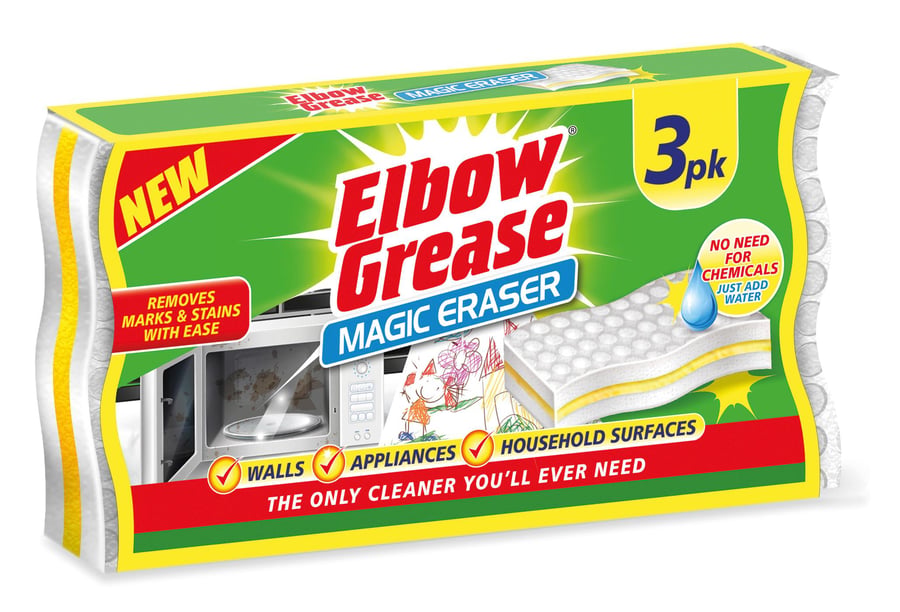 Elbow Grease Sponge Eraser 3 stk