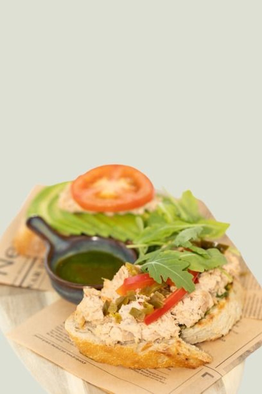 Tuna toast
