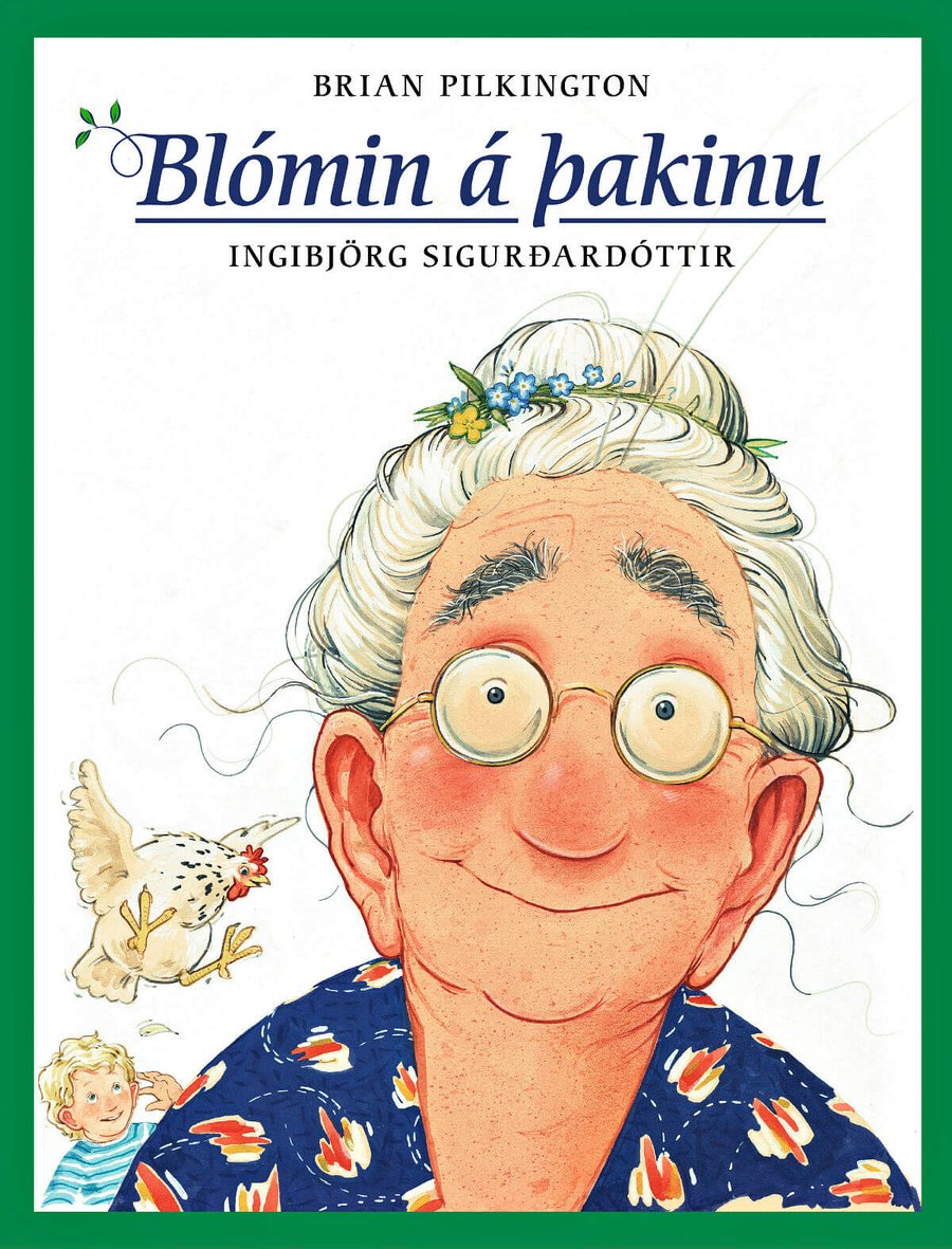 Blómin á þakinu