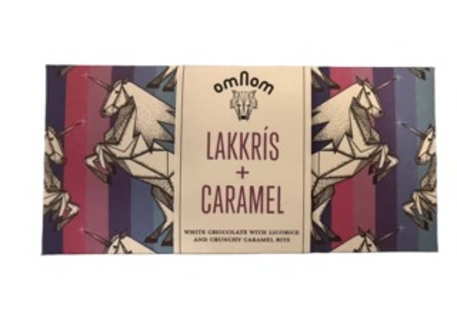 Omnom súkkulaði með lakkrís og karamellu 60 g