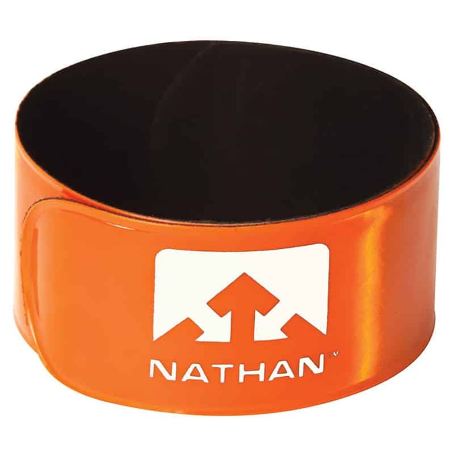 Nathan Reflex Snap Bands 2-Pack Orange