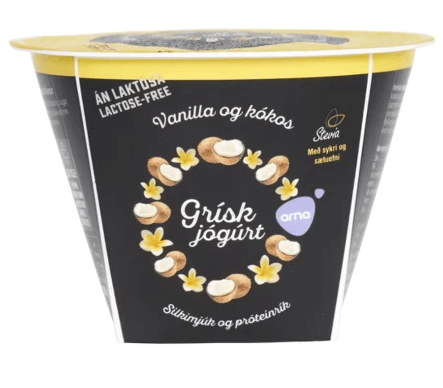 Arna Grískt Jógúrt vanilla og kókos 200 gr