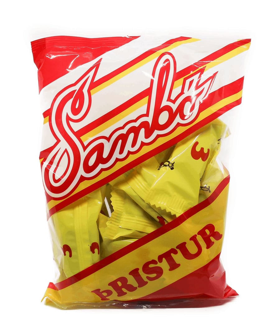 Sanbó Þristur Mjólkursúkkulaði með karamellu og lakkrísbitum 250 g